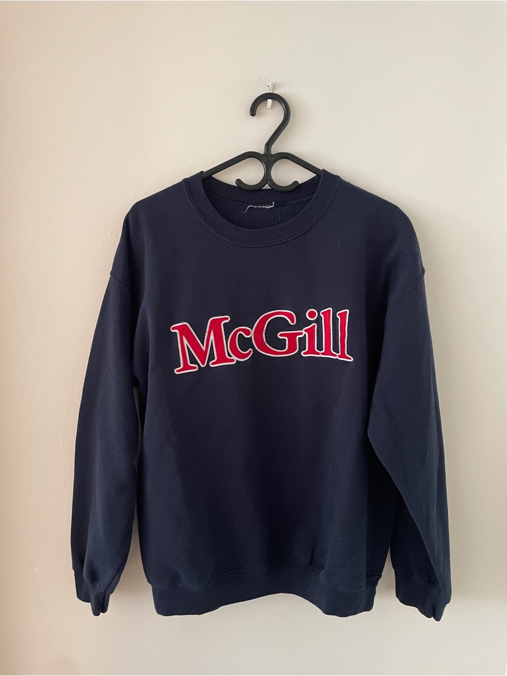 McGill Vintage Navy Crewneck Sweatshirt